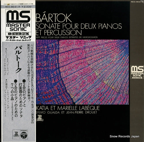 LABEQUE, KATIA AND MARIELLE bartok; sonate pour deux pianos et percussion NCC-8021-R