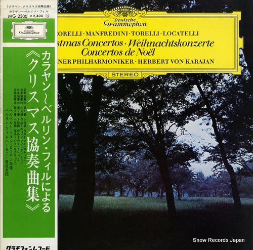 KARAJAN, HERBERT VON christmas concertos MG2300