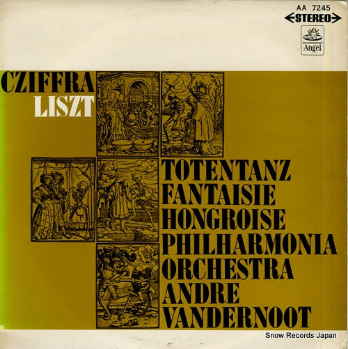 CZIFFRA, GYORGY liszt; totentanz / fantasie hongroise AA-7245