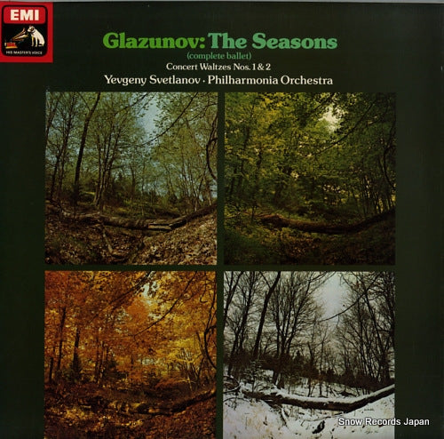 SVETLANOV, YEVGENY glazunov; the seasons (complete ballet) ASD3601