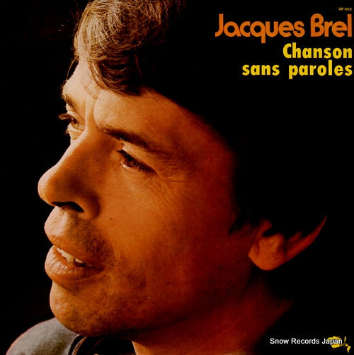 BREL, JACQUES chanson sans paroles GP-665