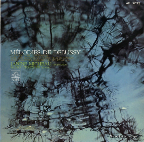 MICHEAU, JANINE melodies de debussy AB-7075