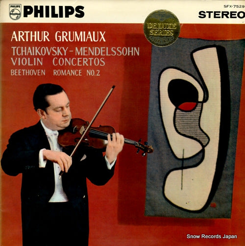 GRUMIAUX, ARTHUR tchaikovsky / mendelssohn; violin concertos SFX-7529