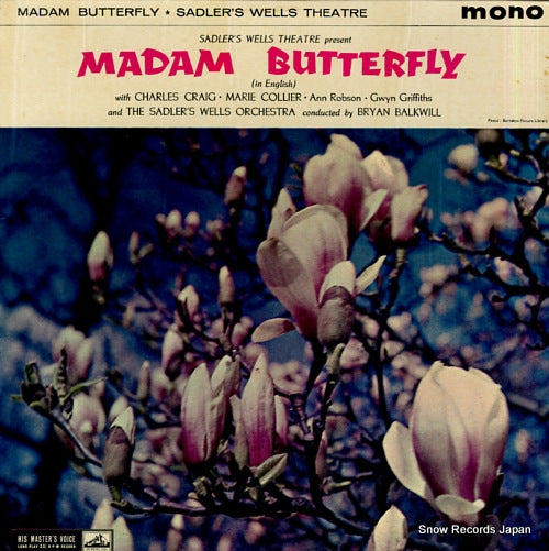BALKWILL, BRYAN sadler's wells theatre present "madam butterfly" CLP1334
