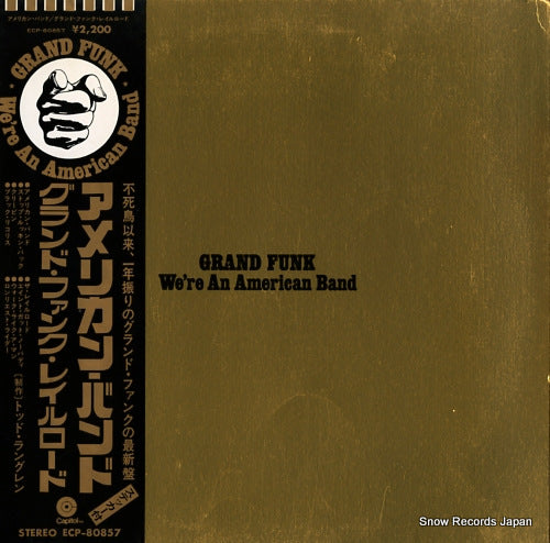 GRAND FUNK RAILROAD we're an american band ECP-80857