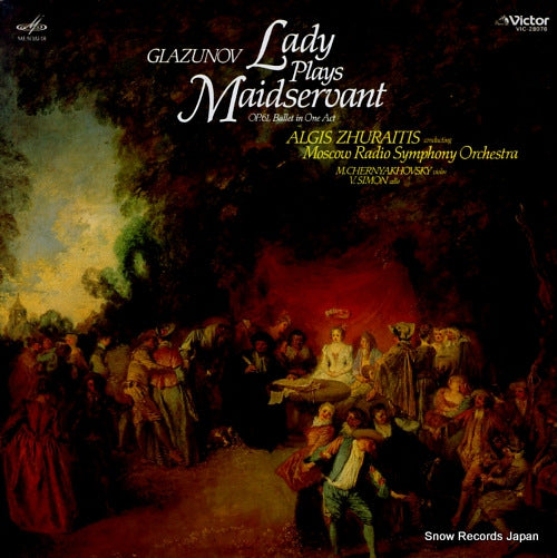 ZHURAITIS, ALGIS glazunov; lady plays maid servant VIC-28076