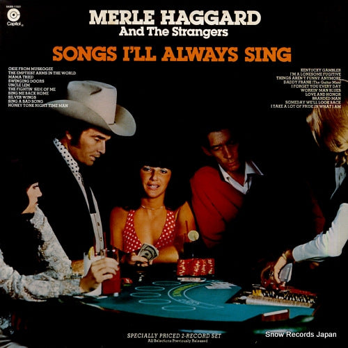 HAGGARD, MERLE song's i'll always sing SABB-11531