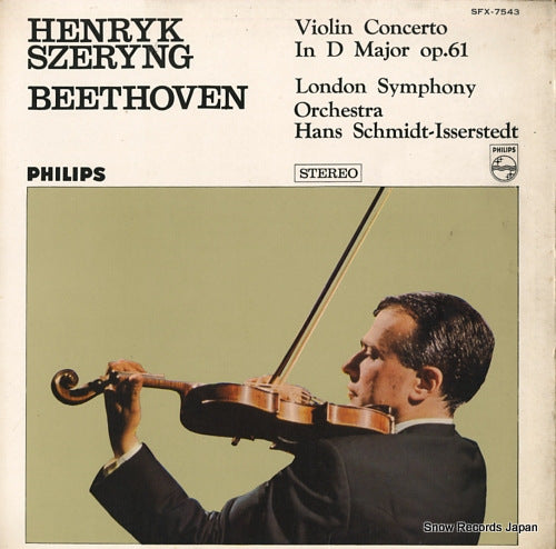 SZERYNG, HENRYK beethoven; violin concerto in d major op.61 SFX-7543
