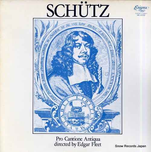 PRO CANTIONE ANTIQUA schutz; hodie christus natus est VIC-2232