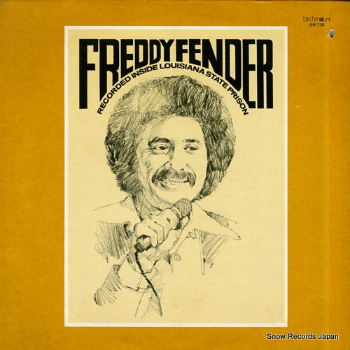 FENDER, FREDDY recorded inside louisiana state prison BM758