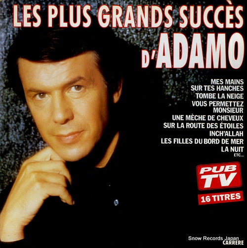 ADAMO les plus grands succes d'adamo 66701