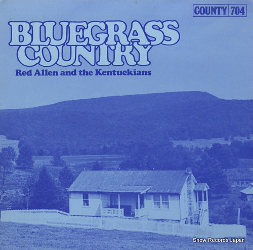ALLEN, RED bluegrass country COUNTY704