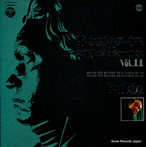 GULDA, FRIEDRICH beethoven; 32 klaviersonaten vol.11 OS-2035-AD