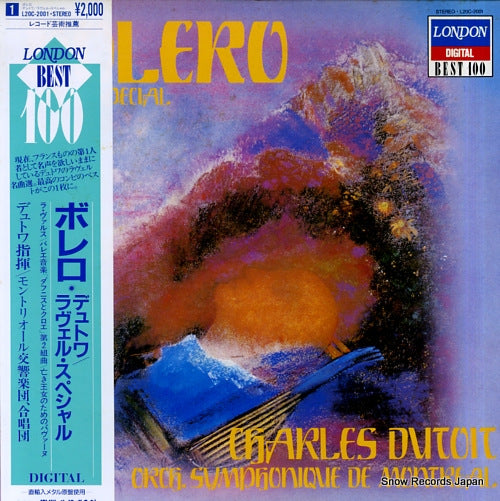 DUTOIT, CHARLES bolero / ravel special L20C-2001