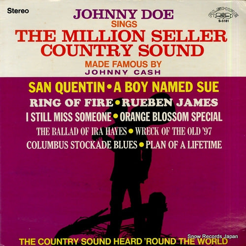 DOE, JOHNNY sings the million seller country sound S-5181