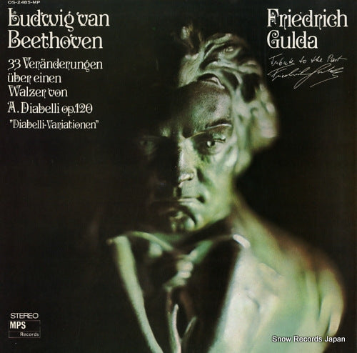 GULDA, FRIEDRICH beethoven; diabelli variationen OS-2485-MP