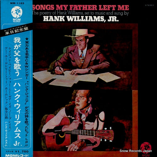 WILLIAMS, HANK, JR. songs my father left me MM-1183