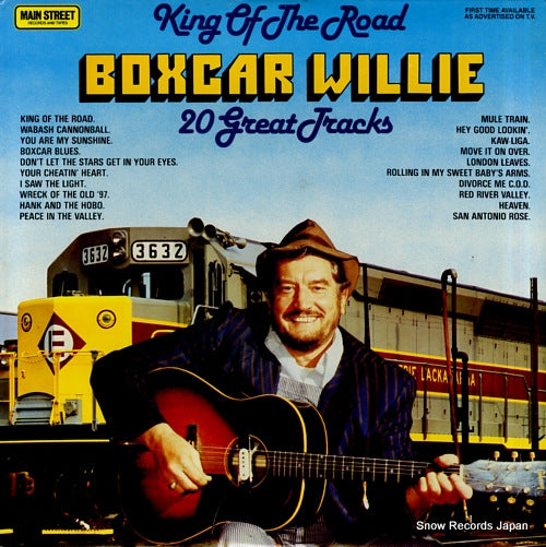 WILLIE, BOXCAR king of the road 20 great tracks SN73000