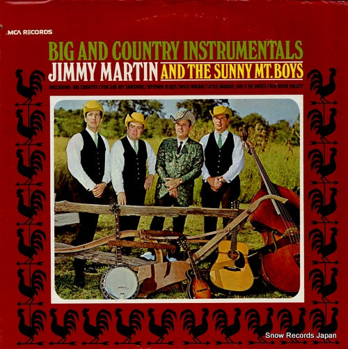 MARTIN, JIMMY big and country instrumentals MCA-115
