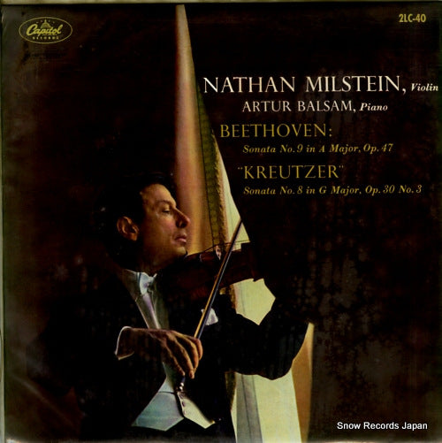 MILSTEIN, NATHAN beethoven; sonata no.9 "kreutzer" 2LC-40