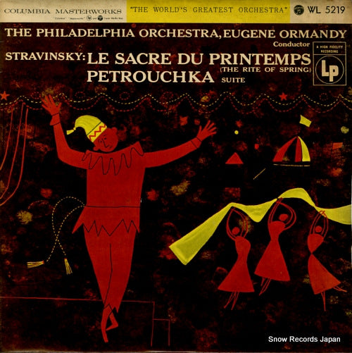 ORMANDY, EUGENE stravinsky; le sacre du printemps, petruchka WL5219