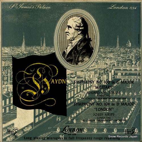 BEINUM, EDUARD VAN haydn; symphony no.100 "military" LLP339