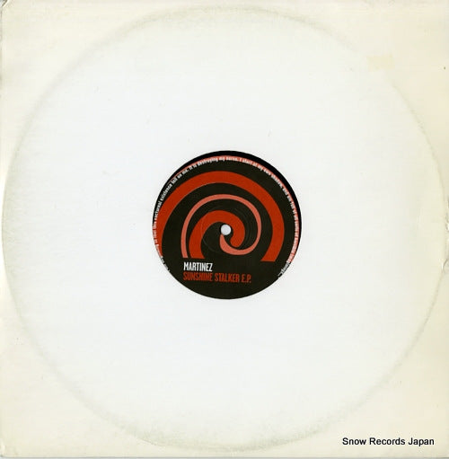 MARTINEZ sunshine stalker e.p. DRD013