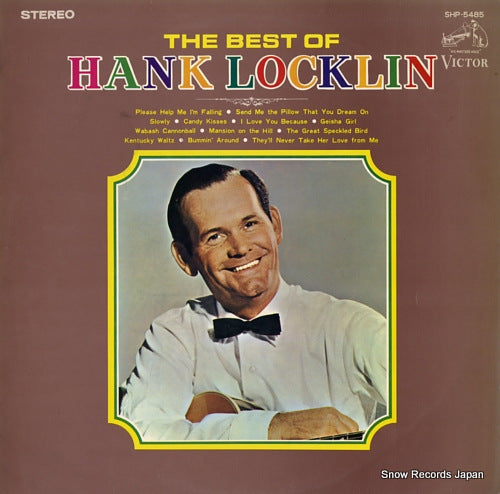 LOCKLIN, HANK the best of hank locklin SHP-5485