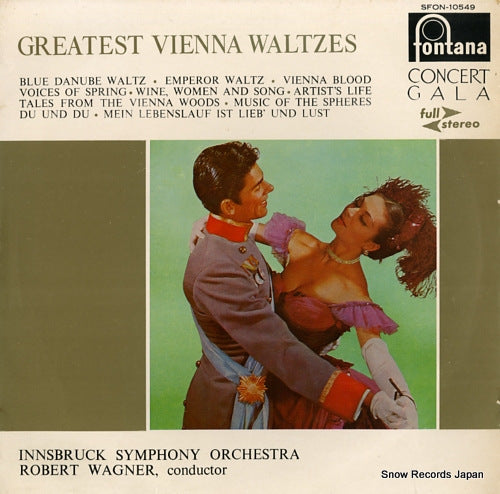 WAGNER, ROBERT greatest vienna waltzes SFON-10549