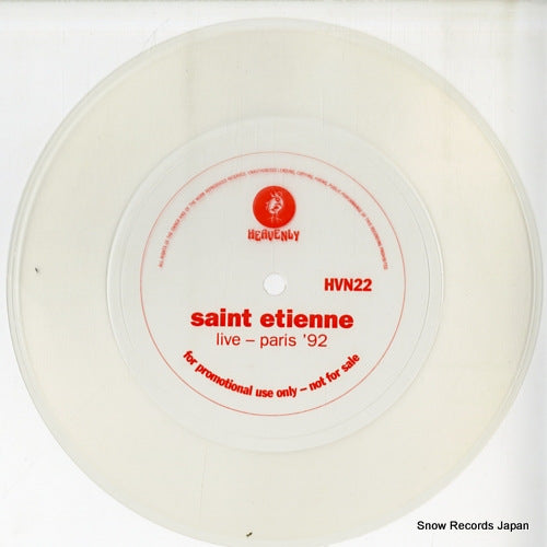 SAINT ETIENNE live paris '92 HVN22