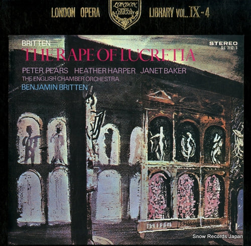 BRITTEN, BENJAMIN britten; the rape of lucretia SLC7152/3