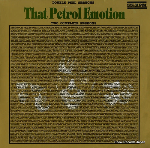 THAT PETROL EMOTION the peel sessions SFPMA205