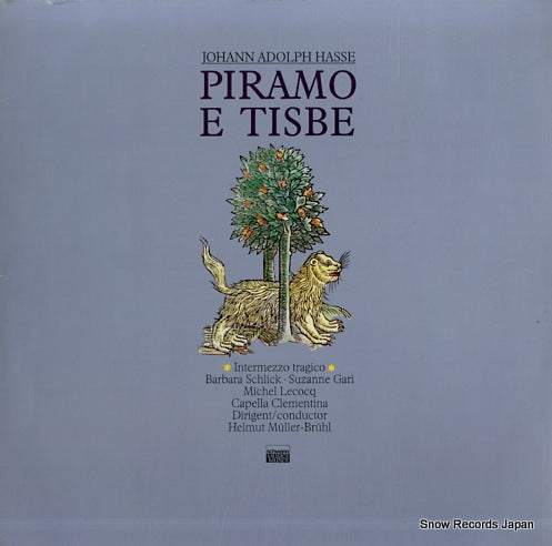 MULLER-BRUHL, HELMUT hasse; piramo e tisbe VMS4527