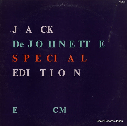 DEJOHNETTE, JACK special edition PAP-9196