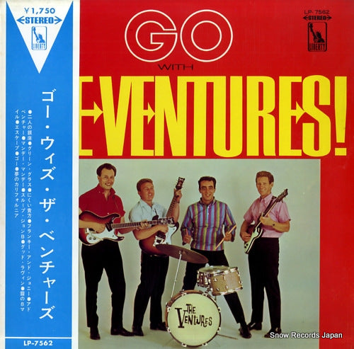 VENTURES, THE go with the ventures LP-7562