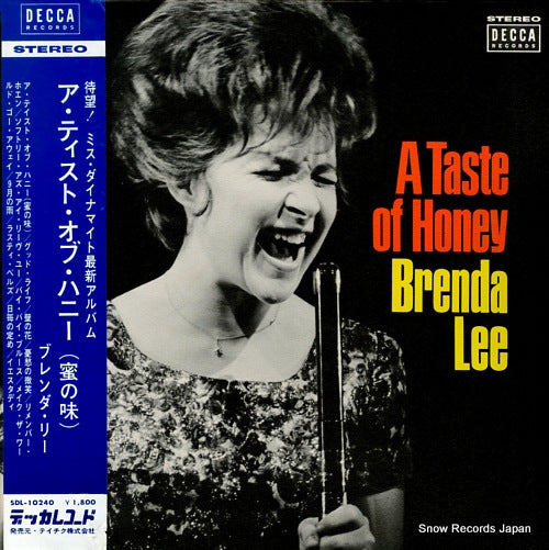 LEE, BRENDA a taste of honey SDL-10240