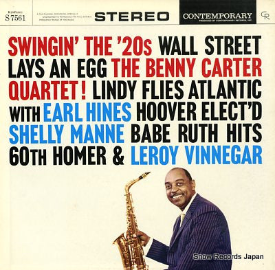 CARTER, BENNY swingin' the '20s K20P6601