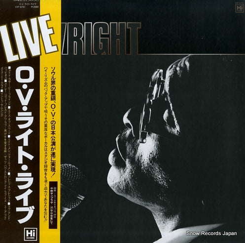 WRIGHT, O.V. live VIP-6701