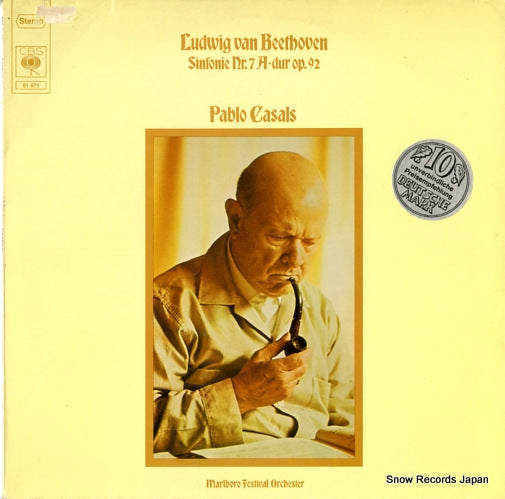 CASALS, PABLO beethoven; sinfonie nr.7 61671