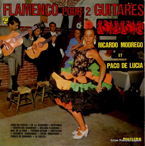 MODREGO, RICARDO, AND PACO DE LUCIA flamenco pour 2 guitares P13.192L