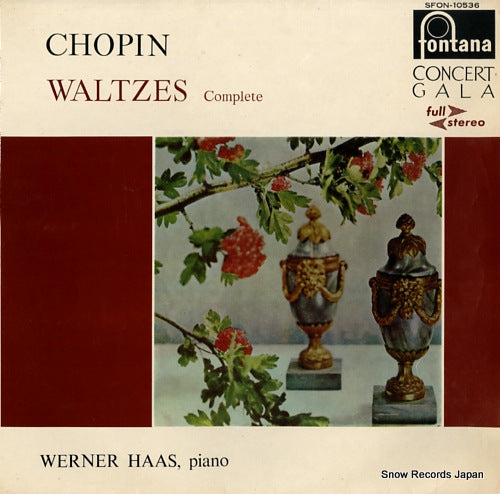 HAAS, WERNER chopin; waltzes complete SFON-10536