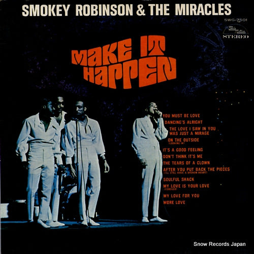 ROBINSON, SMOKEY, AND THE MIRACLES make it happen SWG-7501