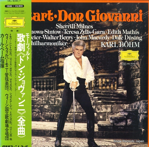 BOHM, KARL mozart; don giovanni MG8345/7