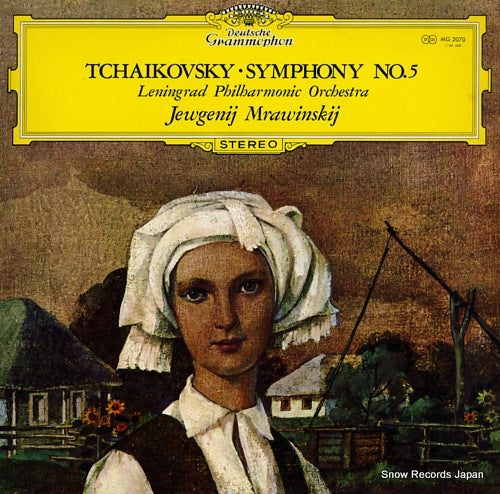 MRAWINSKIJ, JEWGENJI tchaikovsky; symphony no.5 in e minor, op.64 MG2070