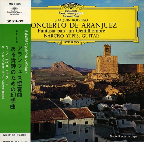 YEPES, NARCISO joaquin rodrigo; concierto de aranjuez MG2133