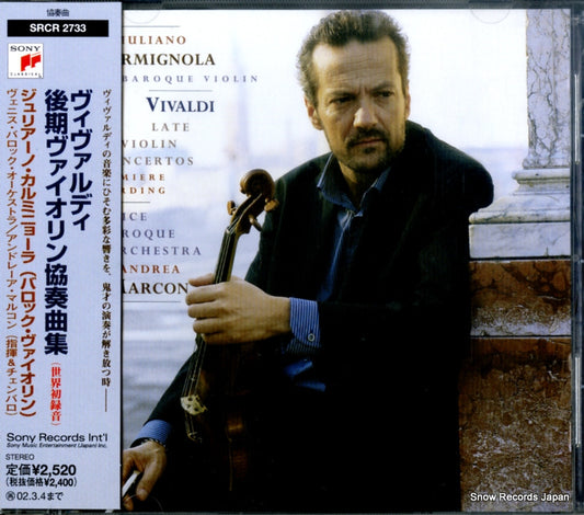 CARMIGNOLA, GIULIANO vivaldi; late violin concertos SRCR2733
