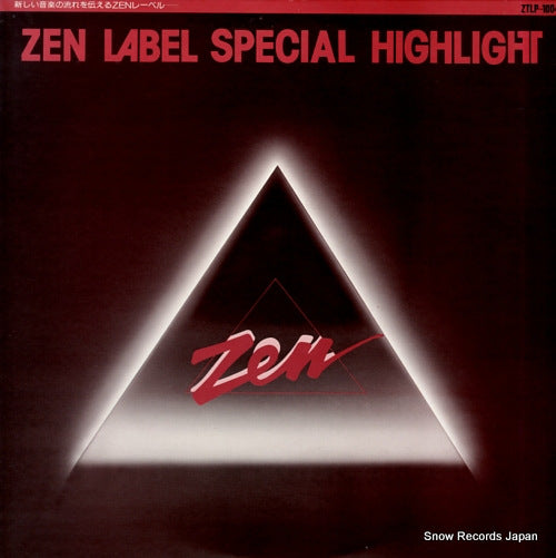 V/A zen label special highlight ZTLP-1004