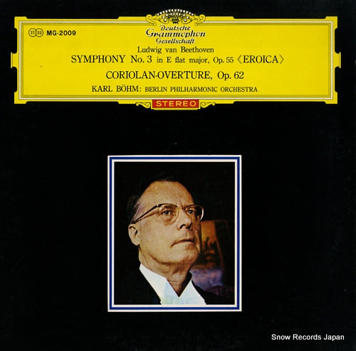 BOHM, KARL beethoven; symphony no.3 "eroica" MG-2009