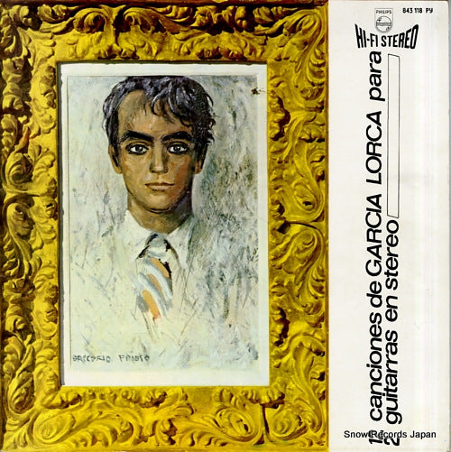DE LUCIA, PACO, AND RICARDO MODREGO 12 canciones de garcia lorca para 2 guitarras en stereo 843118PY