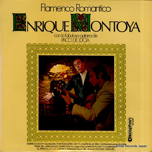 MONTOYA, ENRIQUE flamenco romantico S.C.2067